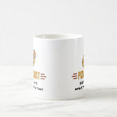 Personalisierte Pizza Kaffeetasse (Mittel)