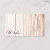 Personalisierte Platzkarten Booten Land Rustikal W (Rückseite)