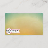 Personalisierte Platzkarten Strand Sunset Palm Tre (Rückseite)