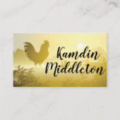 Personalisierte Platzkarten Sunny Morning Farm Cou (Vorderseite)