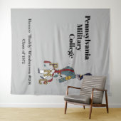 Personalisierte PMC-Kadett-Tapestry Wandteppich (Beispiel (Horizontal))