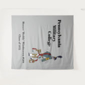 Personalisierte PMC-Kadett-Tapestry Wandteppich (Vorderseite (Horizontal))