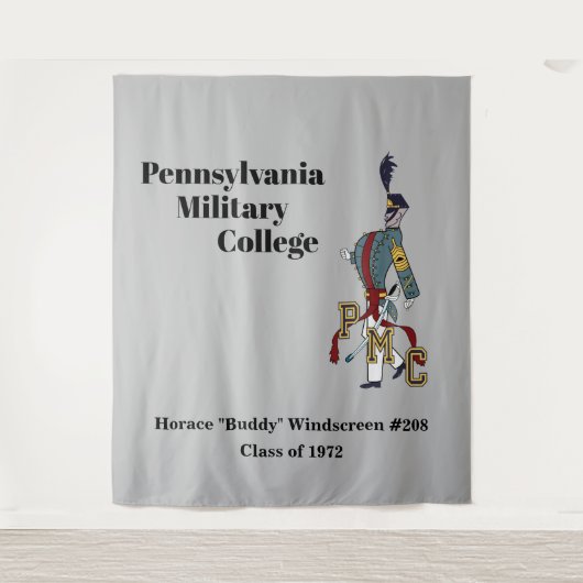 Personalisierte PMC-Kadett-Tapestry Wandteppich (Vorderseite)