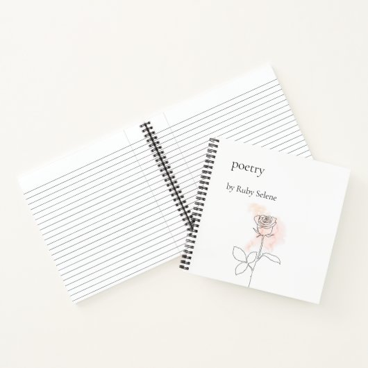 Personalisierte Poesie Notizblock (Innenseite)