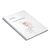 Personalisierte Poesie Notizblock (Rechte Seite)