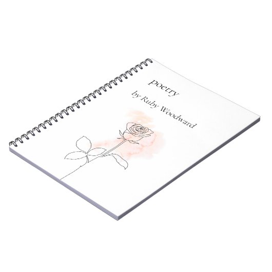 Personalisierte Poesie Notizblock (Linke Seite)