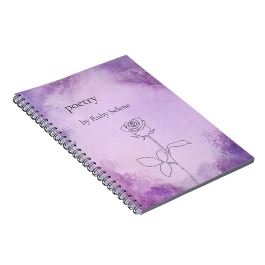 Personalisierte Poesie Notizblock (Rechte Seite)