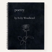 Personalisierte Poesie Notizblock (Vorderseite)