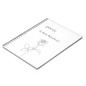 Personalisierte Poesie Notizblock (Linke Seite)