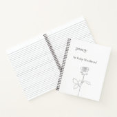 Personalisierte Poesie Notizblock (Innenseite)