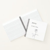 Personalisierte Poesie Notizblock (Innenseite)