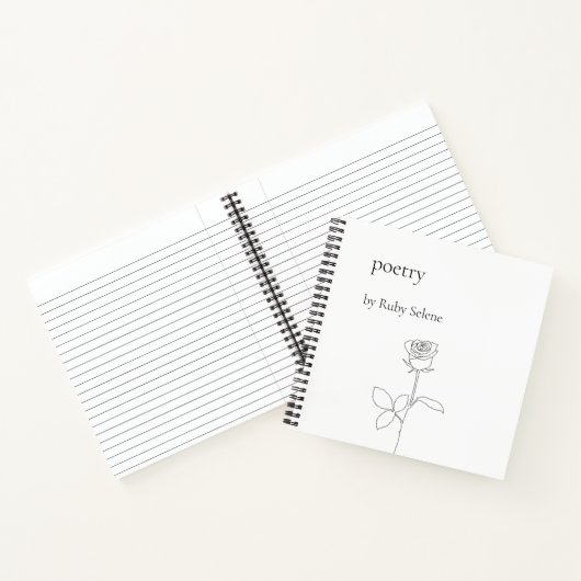 Personalisierte Poesie Notizblock (Innenseite)