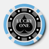 Personalisierte Poker-Pommes Frites Pokerchips (Rückseite)