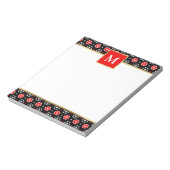 Personalisierte Pokerchip-Motiv- Notizblock (Rotiert)
