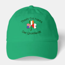 Personalisierte Polen Irland USA Flagge Shamrock P