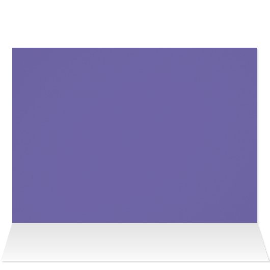 Personalisierte Polka Dot Blank Cards (Lavender) (Innenansicht Horizontal (Oben))