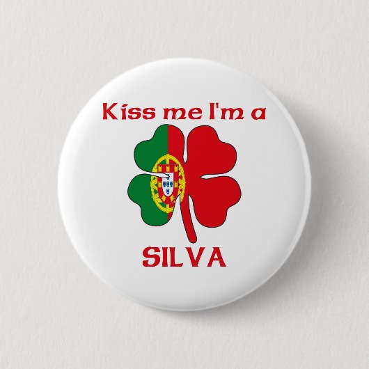 Personalisierte Portugiesen küssen mich, den ich Button (Vorderseite)