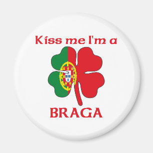 Personalisierte Portugiesen küssen mich, den ich Magnet