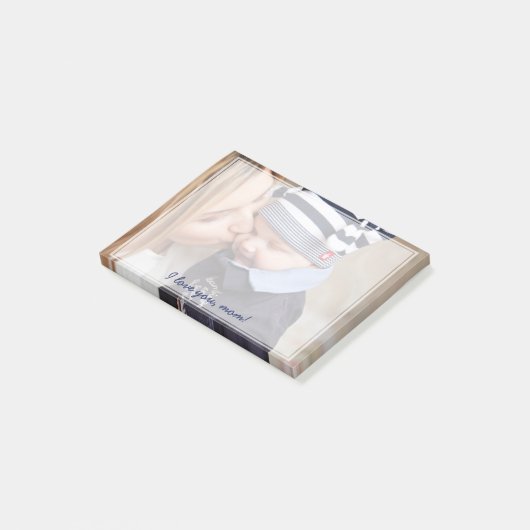 Personalisierte Post-it®-Hinweise Einmalige Gesche Post-it Klebezettel (angewinkelt)