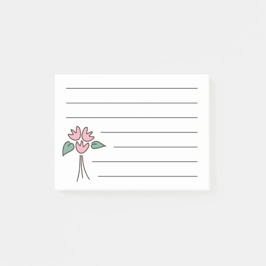 Personalisierte Post-it®-Hinweise Post-it Klebezettel (Vorderseite)