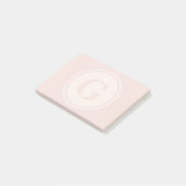 personalisierte post-it klebezettel (angewinkelt)