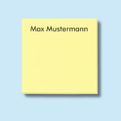 personalisierte post-it klebezettel