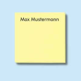 personalisierte post-it klebezettel