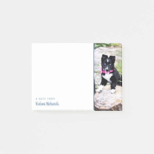 Personalisierte Post-it-Notizen des Fotos Post-it Klebezettel (Vorderseite)