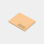 Personalisierte Post-it® Notizen in benutzerdefini (angewinkelt)