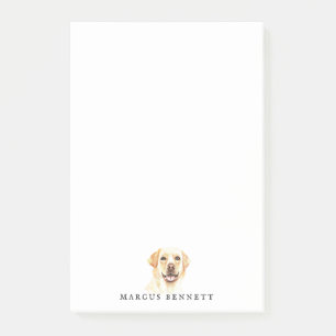 Personalisierte Post It Notizen   Labrador Retriev