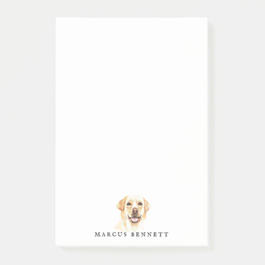 Personalisierte Post It Notizen | Labrador Retriev (Vorderseite)