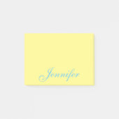 Personalisierte Post it Sticknotes Post-it Klebezettel (Vorderseite)