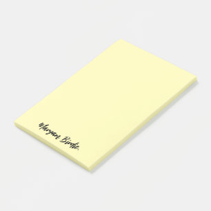 Personalisierte Post-it-Sticky-Notizen mit Namen Post-it Klebezettel