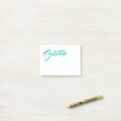 Personalisierte Post-Itanmerkungen Post-it Klebezettel (Auf Schreibtisch)