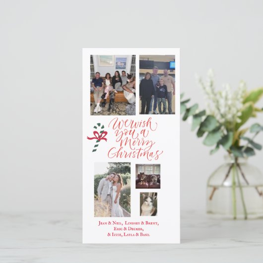 PERSONALISIERTE Postkarte (Stehend Vorderseite)