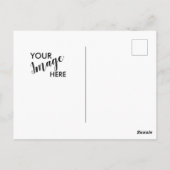 Personalisierte Postkarte (Rückseite)