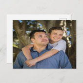 Personalisierte Postkarte (Vorne/Hinten)