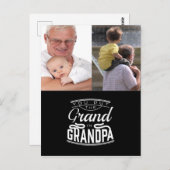 Personalisierte Postkarte für den Opa (Vorne/Hinten)