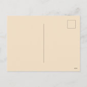 Personalisierte Postkarte - Island puffin (Rückseite)