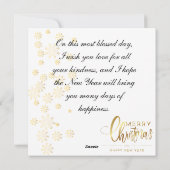 Personalisierte Postkarte "Meine Familie". (Rückseite)