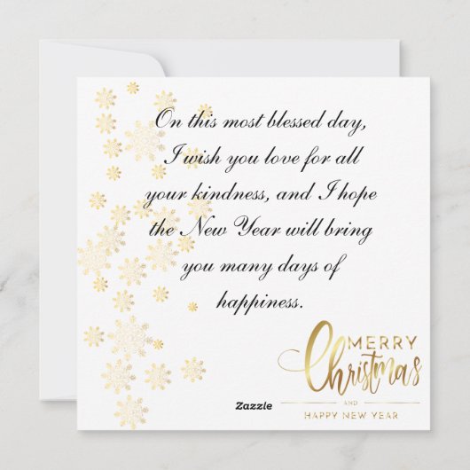 Personalisierte Postkarte "Meine Familie". (Rückseite)