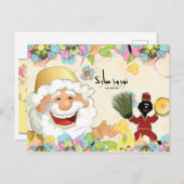 Personalisierte Postkarte mit Nowruz-Thema** (Vorne/Hinten)