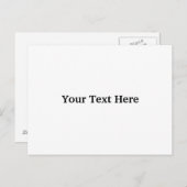 Personalisierte Postkarten (Vorne/Hinten)