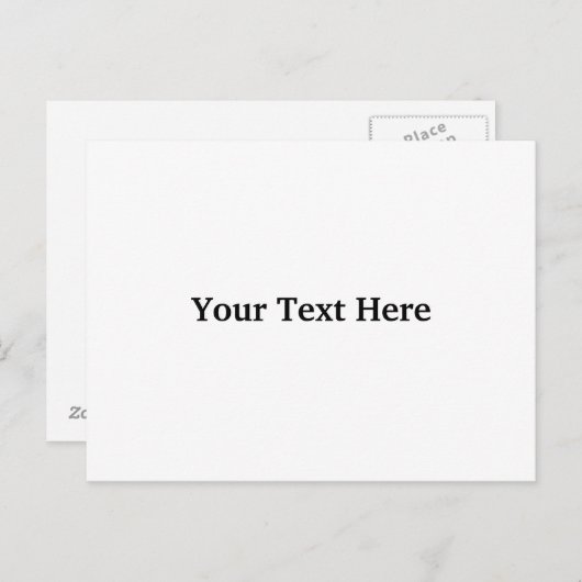 Personalisierte Postkarten (Vorne/Hinten)