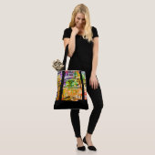 Personalisierte Postmarkensammlung Tote Bag Tasche (Am Model)