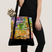 Personalisierte Postmarkensammlung Tote Bag Tasche (Von Nahem)
