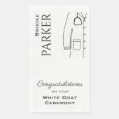 Personalisierte Preisverleihung Gratulation Serviette (Vorderseite)