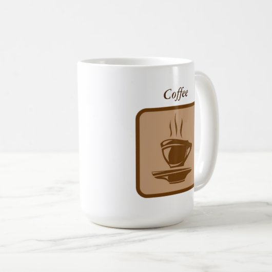 Personalisierte Premium-Kaffee-Tasse Kaffeetasse (VorderseiteRechts)
