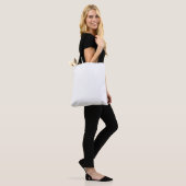 Personalisierte Premium-Namens-Tasche als Geschenk Tasche (Am Model)