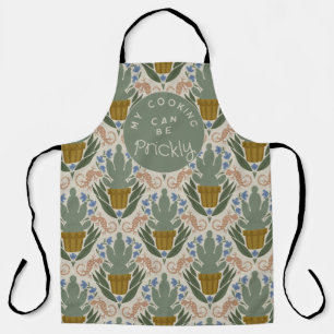Personalisierte prickly Cactus All-over-Print-Schü Schürze